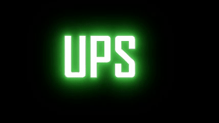 Secuencia animada de UPS